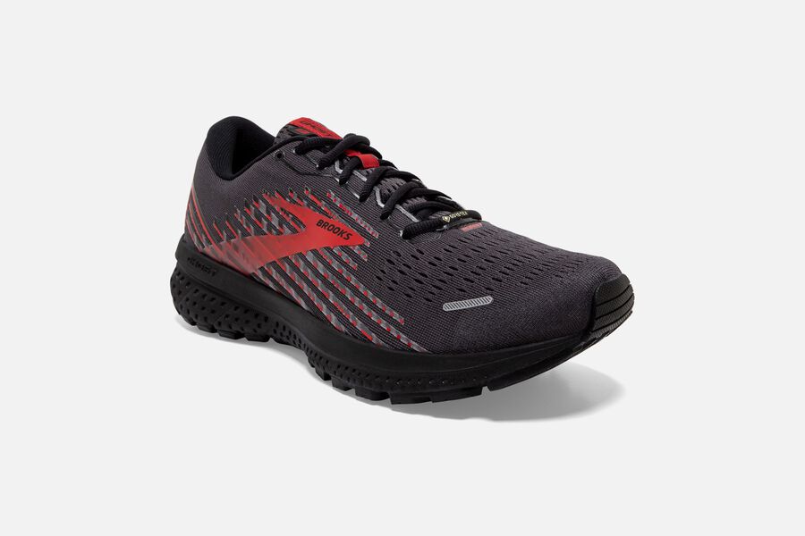 Brooks Ghost 13 Gtx Road Löparskor Herr - Svarta/Röda - 8057-XBAFO